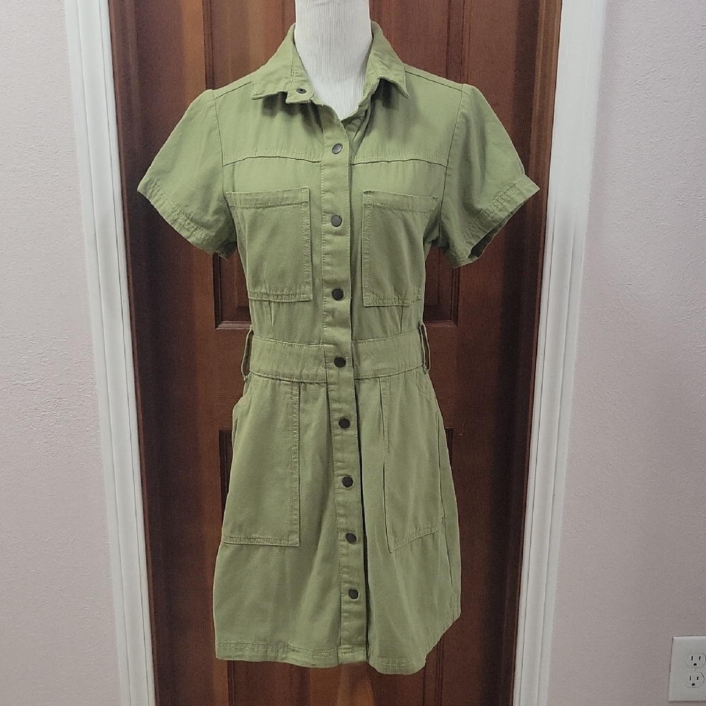 Cotton On Olive Green Dress